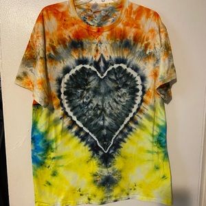 Tie dye t shirt Hanes Size XL